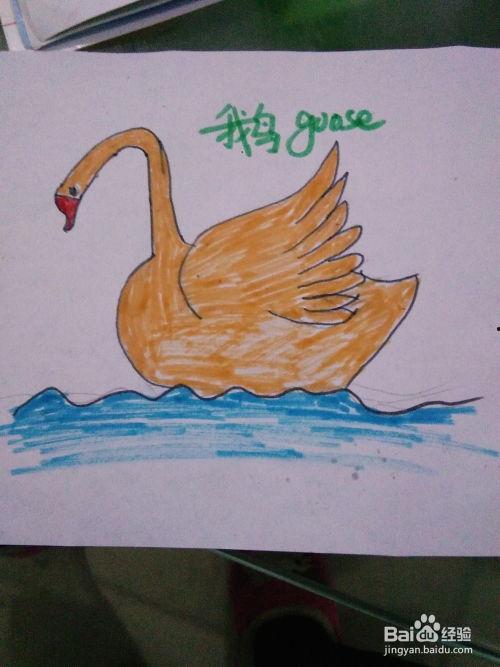 画大白鹅的视频,如何轻松绘制可爱大白鹅