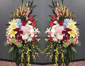 开业花篮绑花泥视频,打造喜庆氛围的实用技巧